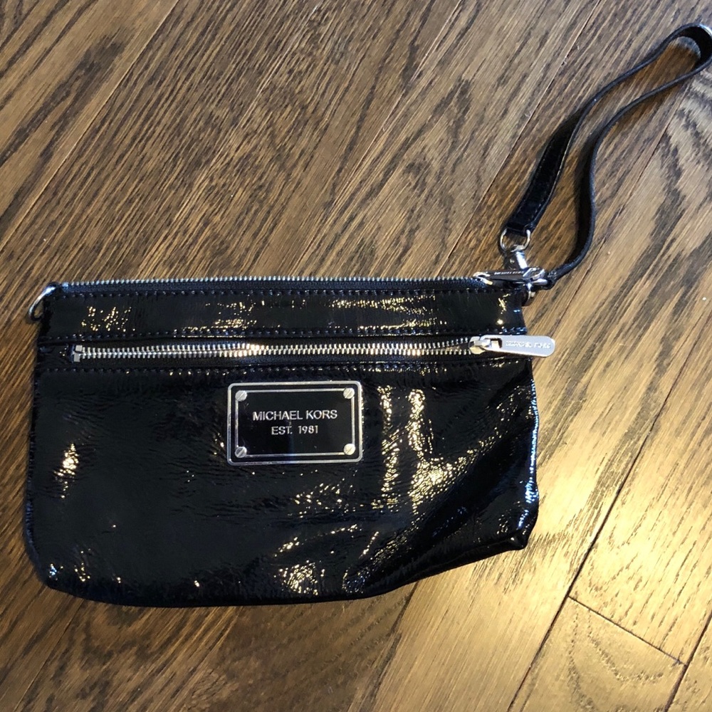 Michael Kors Patent Leather Wristlet